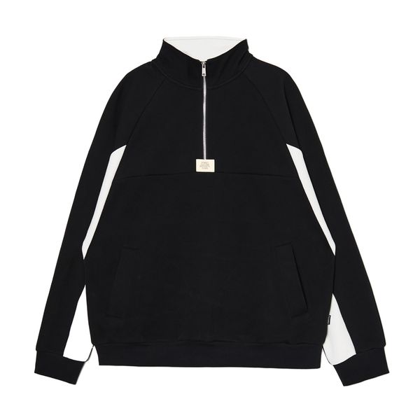 Cropp Cropp - Majica s podignutim ovratnikom - crno