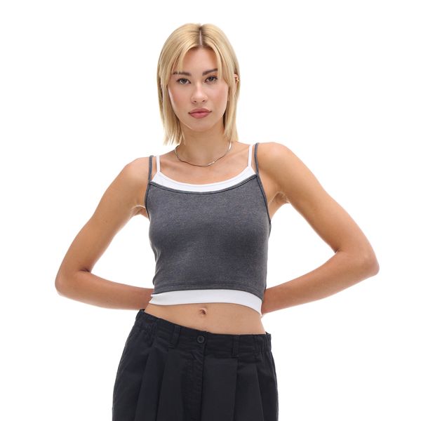 Cropp Cropp - Majica - tamnosivo