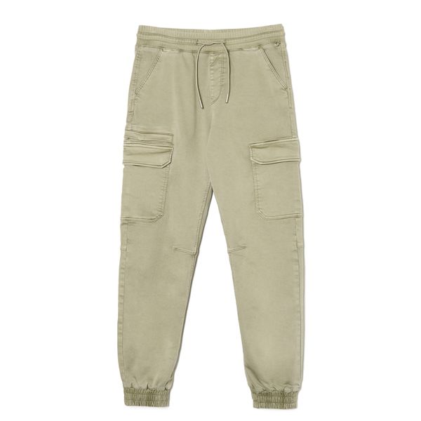 Cropp Cropp - MEN`S TROUSERS - svjetlomaslinasto