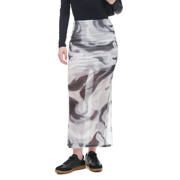 Cropp Cropp - Midi suknja - šaren