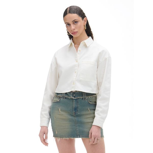 Cropp Cropp - Mini suknja od trapera - svjetloplavo