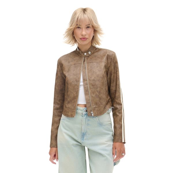 Cropp Cropp - Motoristička jakna - bež