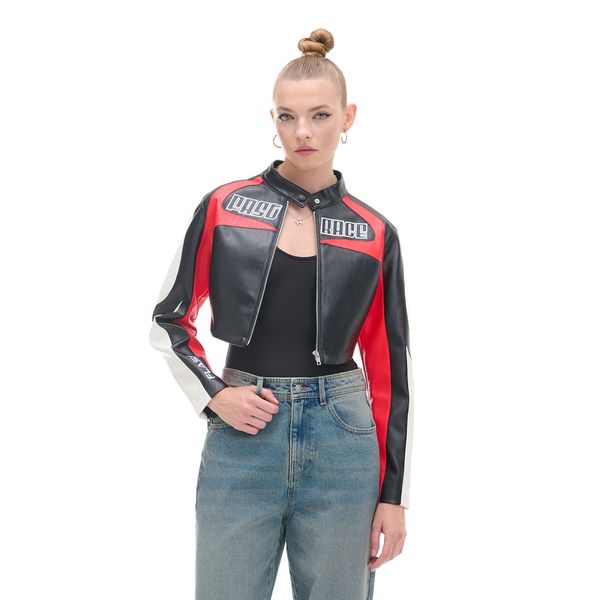 Cropp Cropp - Motoristička jakna - crvena