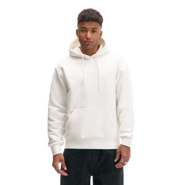 Cropp Cropp - Obična majica s kapuljačom - krem