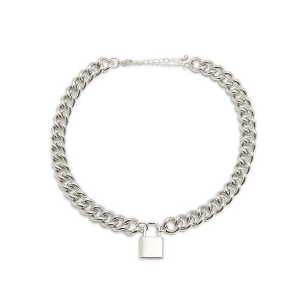 Cropp Cropp - Ogrlica - srebrna