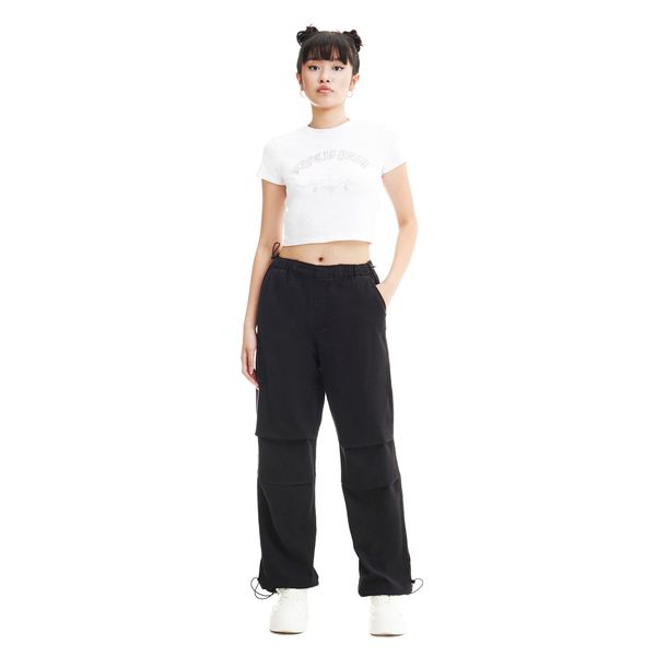 Cropp Cropp - Parachute jeans - Crna