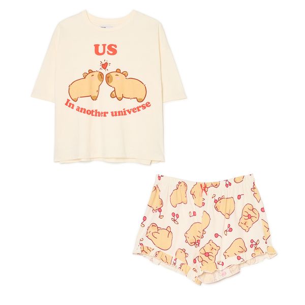 Cropp Cropp - Pidžama s natpisom - šaren