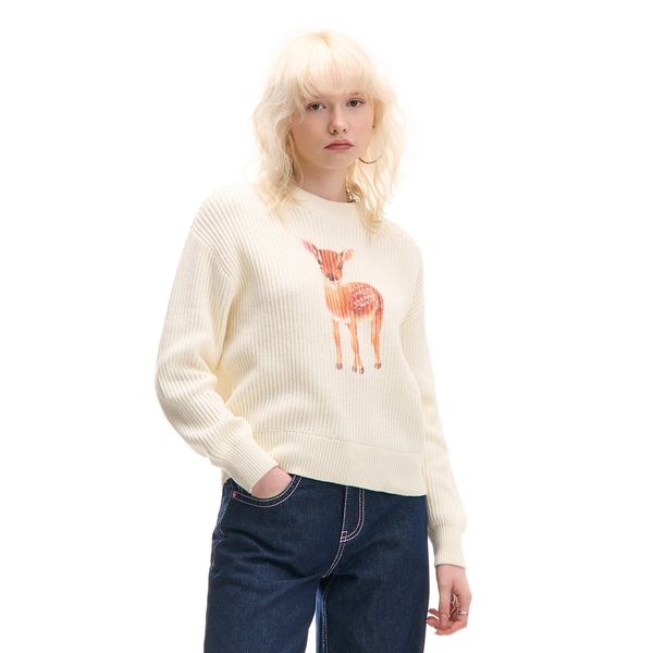 Cropp Cropp - Pulover za bebe - krem