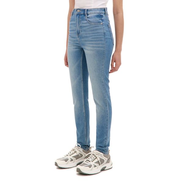 Cropp Cropp - Skinny traperice - plava