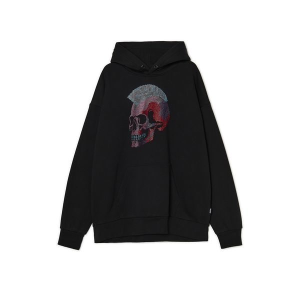 Cropp Cropp - Trenirka s aplikacijom - crno