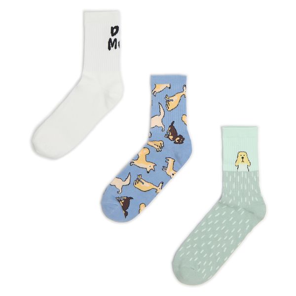 Cropp Cropp - Ženske čarape - bljedoplavo