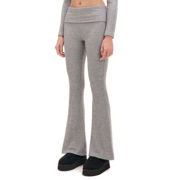 Cropp Cropp - Zvonaste hlače - svijetlo siva