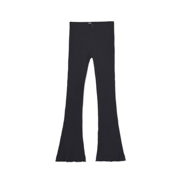 Cropp Cropp - Zvonaste hlače - tamnosivo