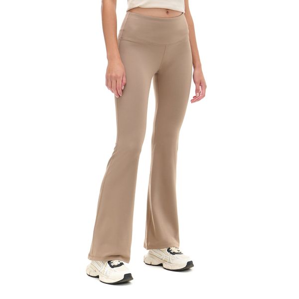 Cropp Cropp - Zvonaste hlače - tamnosmeđe