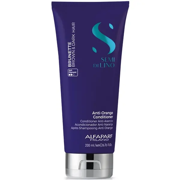 Alfaparf Milano Alfaparf Milano Semi Di Lino Brunette Anti Orange Conditioner Regenerator Za Kosu 200 ml