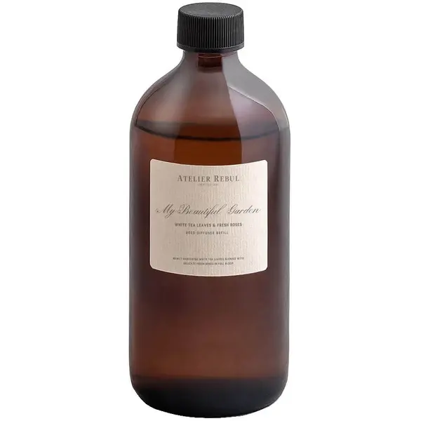 Atelier Rebul Atelier Rebul My Beautiful Garden White Tea Leaves & Fresh Roses Stick Room Fragrance Refill Mirisno Ulje Za Difuzor 450 ml