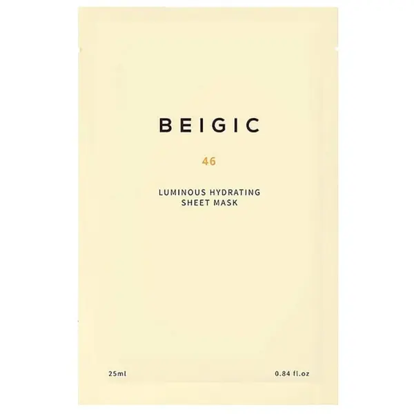 BEIGIC BEIGIC Jednokratne Maske Za Lice Luminous Hydrating Sheet Mask Maska Njegu Lica 25 ml