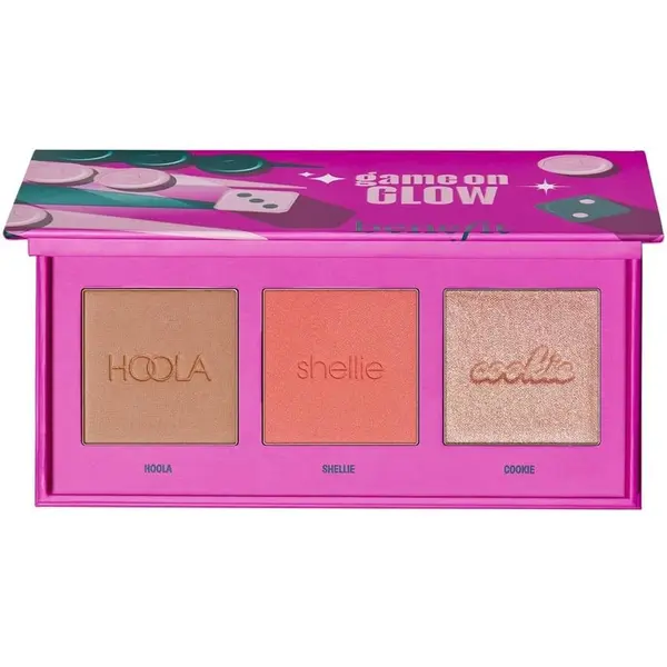 Benefit Cosmetics Benefit Cosmetics Game On Glow Palette Paleta Za Lice 1 kom,