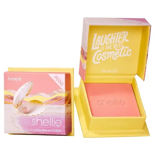 Benefit Cosmetics Benefit Cosmetics Rumenila Shellie WANDERful World Blush Powder Mini Rumenilo 2,5 g