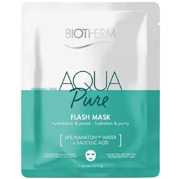 Biotherm Biotherm Aquasource Aqua Pure Flash Mask Maska Za Njegu Lica 31 g