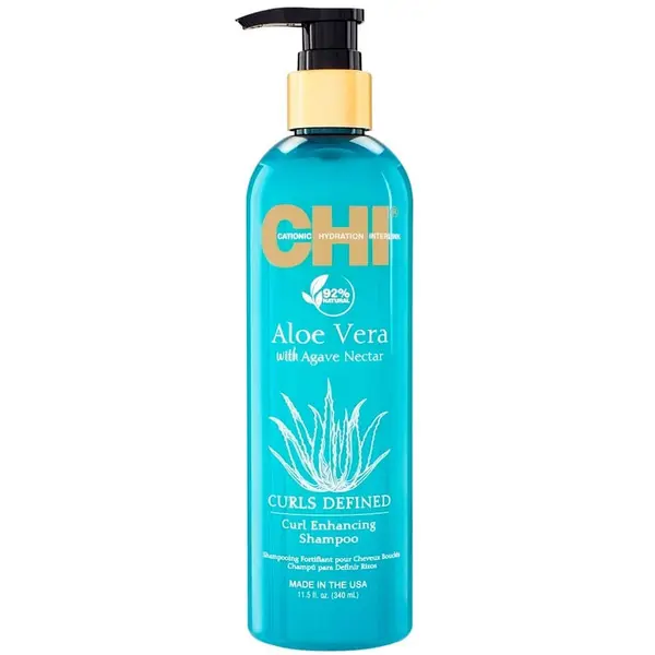 CHI CHI ALOE VERA WITH AGAVE Aloe Vera Curl Enhancing Shampoo Šampon 739 ml