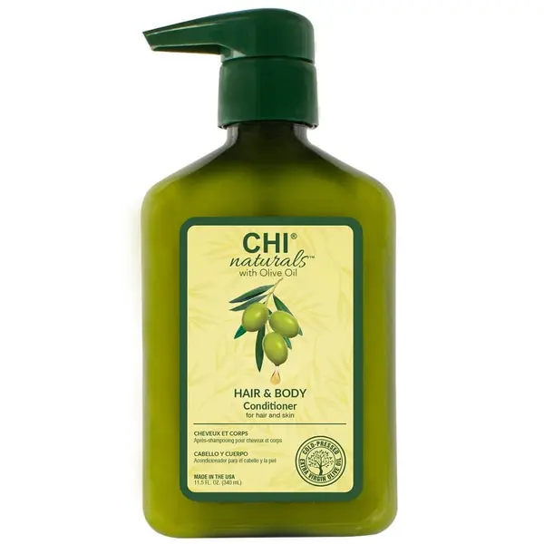 CHI CHI NATURALS WITH OLIVE OIL Naturals Olive Oil Hair&Body Conditioner Regenerator Za Kosu 340 ml