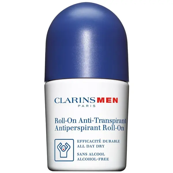 Clarins Clarins Men Roll-On Anti-Transpirant Antiperspirant Roll On Deodorant 50 ml