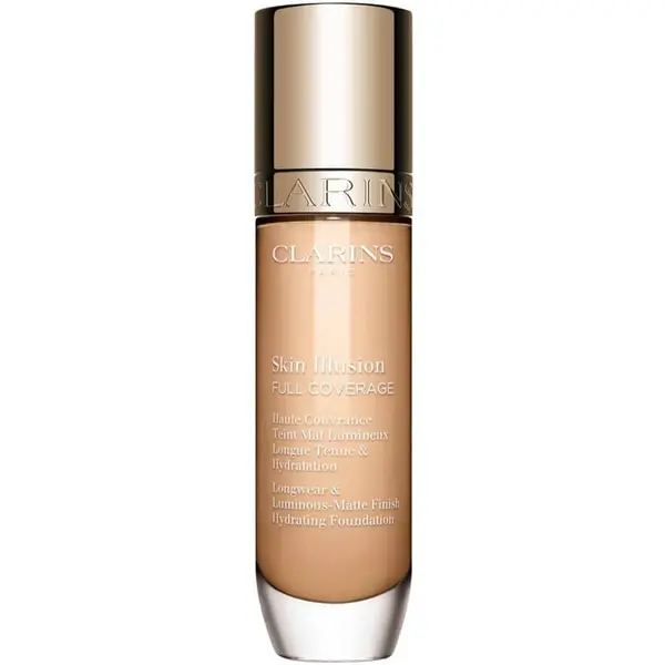 Clarins Clarins Tekući Puderi Skin Illusion Full Coverage Hydrating Foundation .W Puder 30 ml