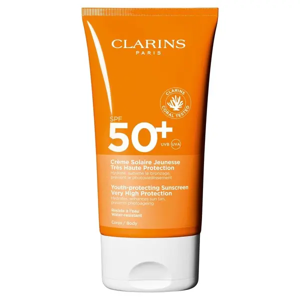 Clarins Clarins Zaštita Od Sunca Youth-Protecting Sunscreen SPF 50 Krema Za Zaštitu 150 ml