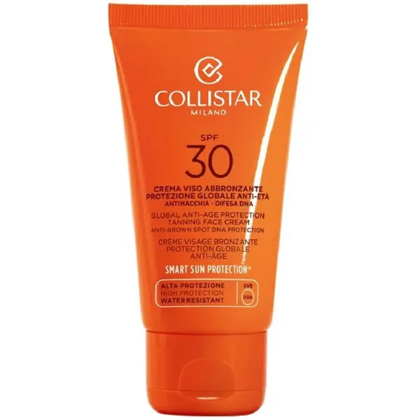 Collistar Collistar Global Anti-Age Protection Tanning Face Cream SPF 30 Krema Za Lice Zaštitu Od Sunca 50 ml