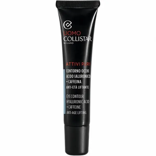 Collistar Collistar Kreme Za Područje Oko Očiju Uomo Attivi Puri Hyaluronic Acid + Caffeine Eye Contour Krema 15 ml