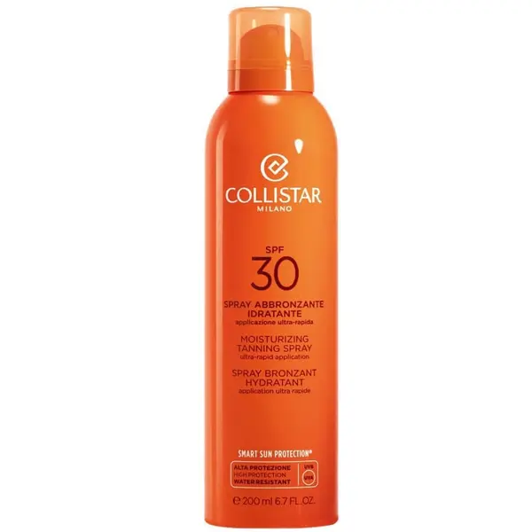 Collistar Collistar Moisturizing Tanning Spray SPF30 Sprej Za Brže Tamnjenje 200 ml