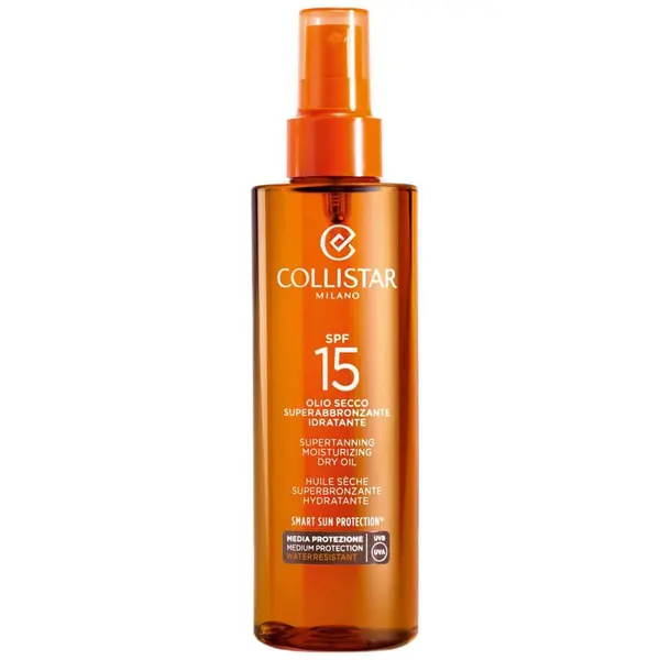 Collistar Collistar Supertanning Dry Oil SPF15 Ulje Za Brže Tamnjenje 200 ml