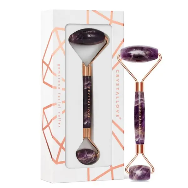 Crystallove Crystallove Masažeri Za Lice Amethyst Roller Masažer 1 kom,