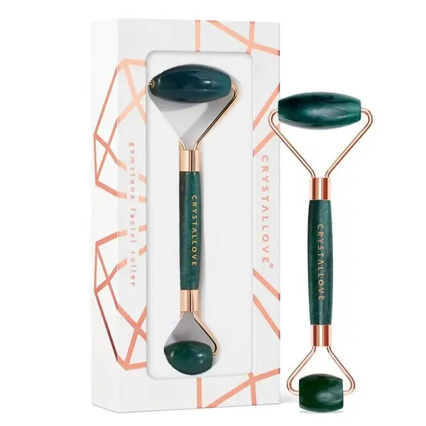 Crystallove Crystallove Masažeri Za Lice Aventurine Roller Masažer 1 kom,