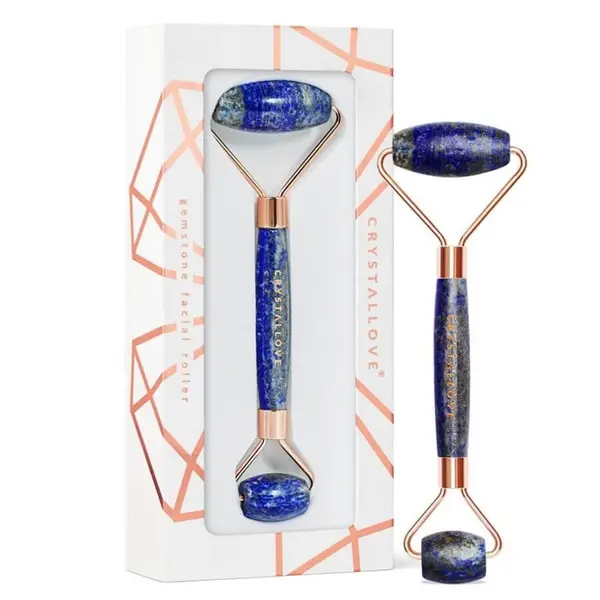Crystallove Crystallove Masažeri Za Lice Lapis Lazuli Roller Masažer 1 kom,