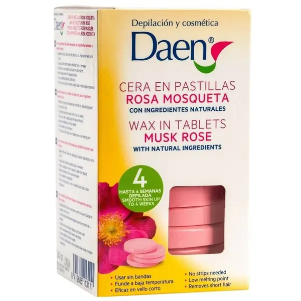 Daen Daen Hot Waxes Discs Wax Rosehip Vosak Za Uklanjanje Dlačica S Tijela 240 g