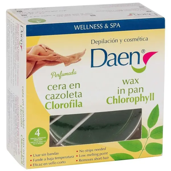 Daen Daen Hot Waxes Wax In Pan Chlorophyll Vosak Za Uklanjanje Dlačica S Tijela 90 g