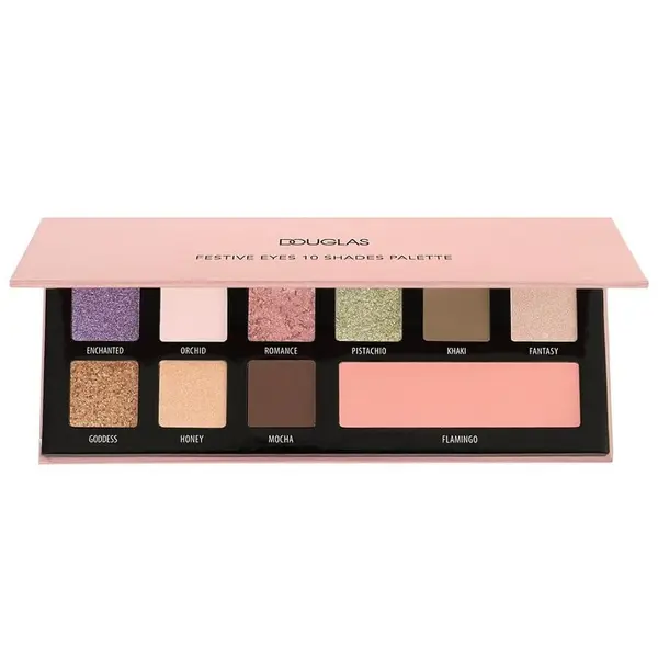 Douglas Collection Douglas Collection Sjenila Festive Eyes 10 Shades Palette Paleta Za Oči g