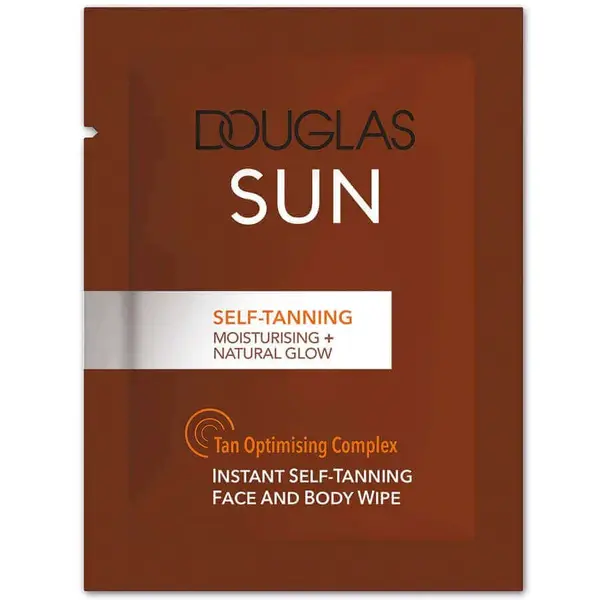 Douglas Collection Douglas Collection Sun Self-Tanning Face And Body Wipe Maramica Za Samotamnjenje 1 kom,