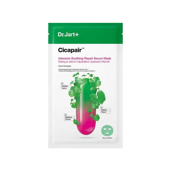 Dr.Jart+ Dr.Jart+ Jednokratne Maske Za Lice Cicapair™ Intensive Soothing Repair Serum Mask 25 G Maska Njegu Lica g