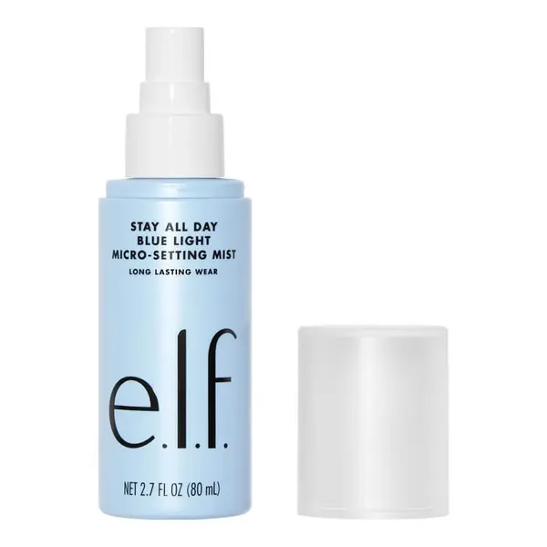 e.l.f. Cosmetics e.l.f. Cosmetics Fiksatori Šminke Stay All Day Blue Light Micro-Setting Mist Sprej Za Fiksiranje 80 ml