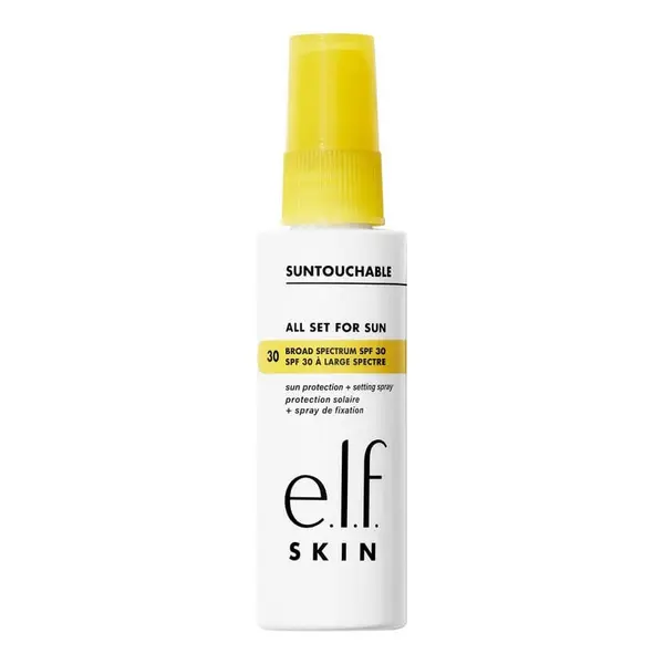 e.l.f. Cosmetics e.l.f. Cosmetics Suntouchable! Suntouchable All Set For Sun SPF 30 Sprej Za Fiksiranje 60 ml
