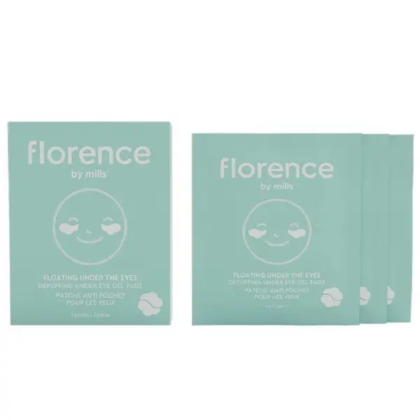 Florence by Mills Florence by Mills Njega Lica Under The Eyes Floating Eye Gel Pads 3 Pairs Maska Za Područje Oko Očiju 1 kom,