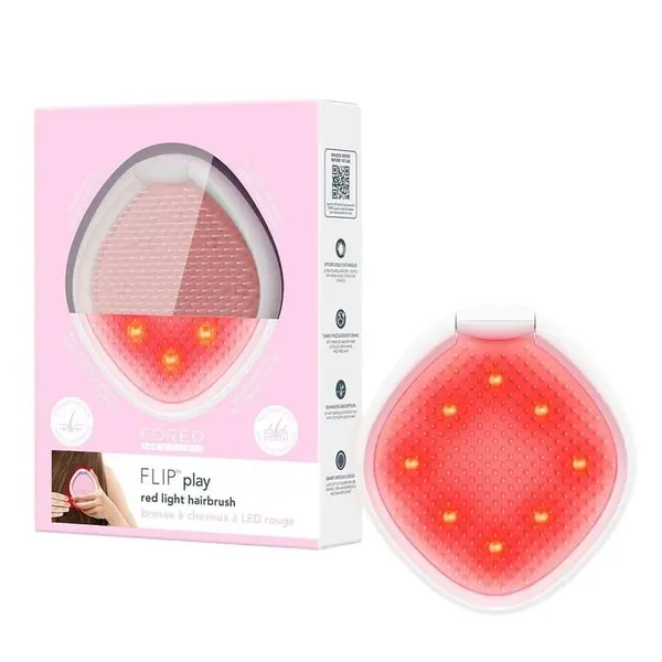Foreo Foreo FLIP™ Play Red Light Hairbrush Tickle Me Pink! Četka Za Kosu 1 kom,