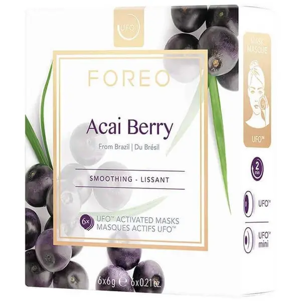 Foreo Foreo UFO™ Mask Acai Berry Maska Za Njegu Lica 6 kom,