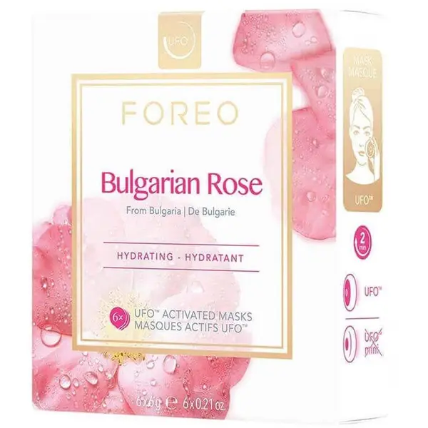 Foreo Foreo UFO™ Mask Bulgarian Rose Maska Za Njegu Lica 6 kom,