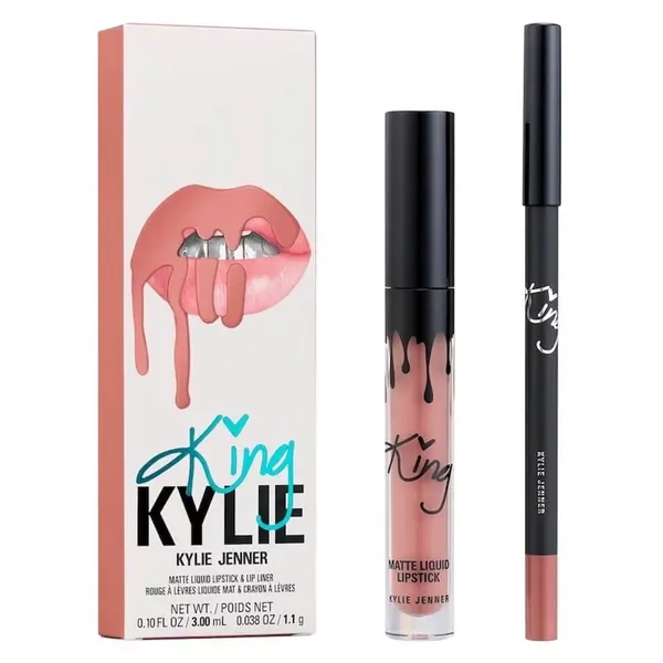 KYLIE COSMETICS KYLIE COSMETICS King Kylie Matte Lip Kit True Brown K Set 1 kom,