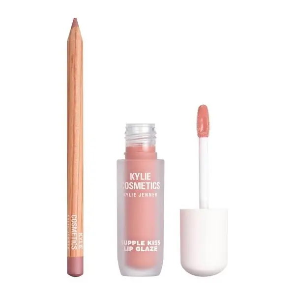 KYLIE COSMETICS KYLIE COSMETICS Setovi Glossy Lip Kit Comes Naturally Set 1 kom,