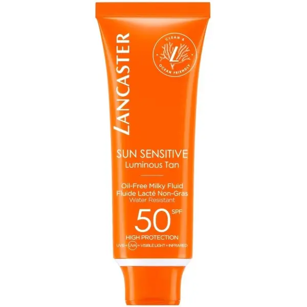 Lancaster Lancaster Zaštita Od Sunca Sun Sensitive Oil-Free Milky Fluid SPF 50 Za Zaštitu ml